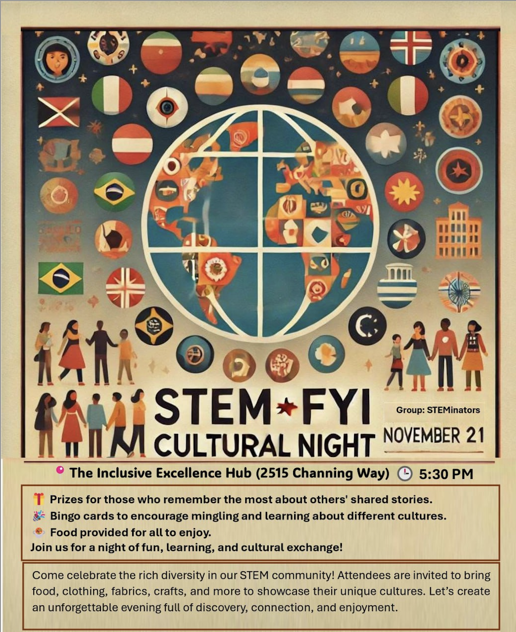 Cultural Night Flyer